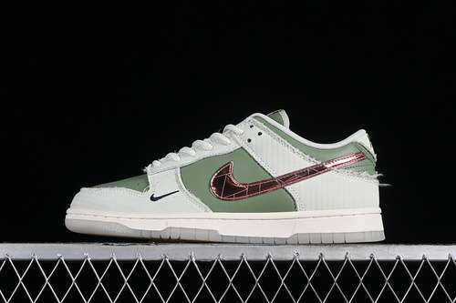 【250】[FQ0269-001]-[KYLER MURRAY DUNK LOW SB BE 1 OF ONE SEA GLASS/SAIL/OIL GREEN/ROSE GOLD]-[36-45]