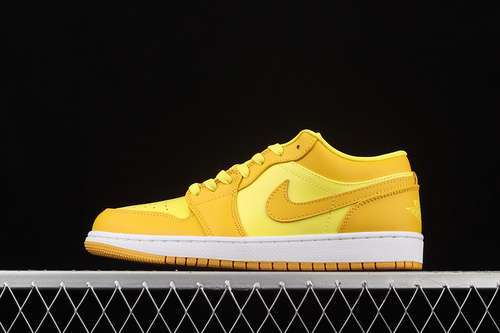 【300】[DC0774-700]-[AIR JORDAN 1 LOW YELLOW STRIKE/WHITE/POLLEN]-[WOMAN:36-39]-[MAN:40-46]