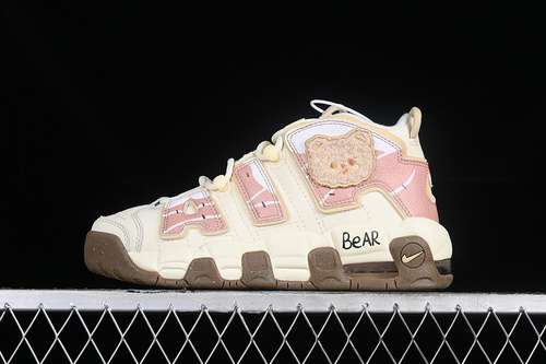 【340】[DX1939-100]-[AIR MORE UPTEMPO 96 QS COCONUT MILK/TEAM GOLD/GUM DARK BROWN/TEAM GOLD]-[36-40]