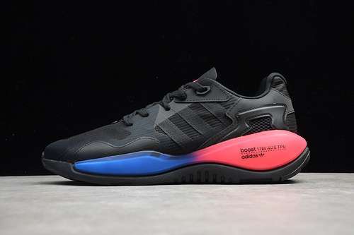 【320】[FV2317]-[ADISTAR RIDE 3 M SHOES CORE BLACK/BLUE/PINK]-[WOMAN:36-39]-[MAN:40-45]