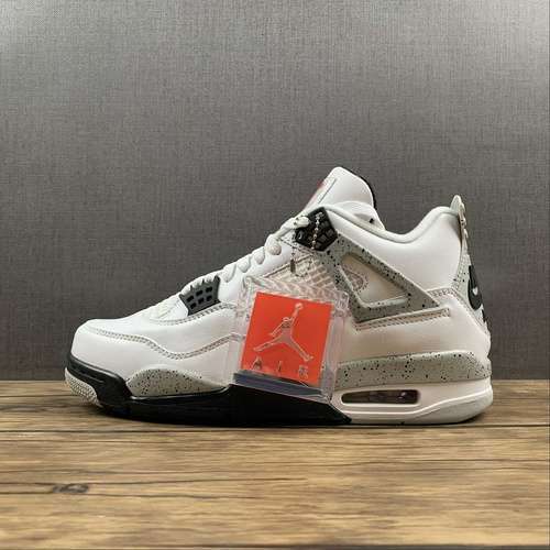 【550】[840606-192]-[AIR JORDAN 4 RETRO OG WHITE CEMENT 2016 WHITE/FIRE RED-TECH GREY-BLACK]