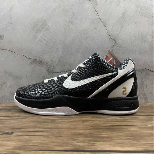 【360】[CW2190-002]-[KOBE 6 PROTRO MAMBACITA BLACK/WHITE-METALLIC GOLD]-[MAN:40-46]
