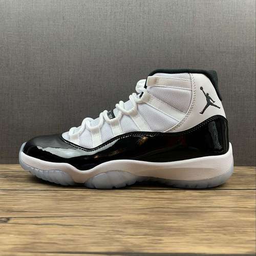 【430】[378037-100]-[AIR JORDAN 11 RETRO CONCORD 2018 WHITE/BLACK-DARK CONCORD]-[MAN:40-47.5]