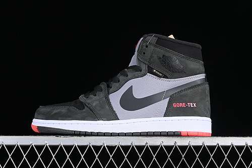 【360】[DB2889-002]-[AIR JORDAN 1 HIGH GORE-TEX CEMENT GREY/DARK CHARCOAL/BLACK/INFRARED 23/WHITE]