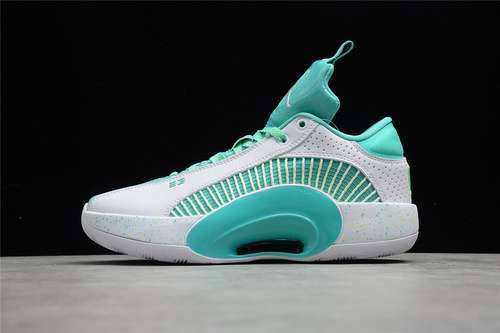 【360】[DJ2994-100]-[GUO AILUN X AIR JORDAN 35 LOW PF JADE WHITE/WHITE/GREEN]-[MAN:40-46]