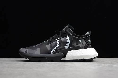 [89-88-97]-[EE9431]-[NEIGHBORHOOD X A BATHING APE X P.O.D. S3.1 CAMO/BLACK/WHITE/GREY]