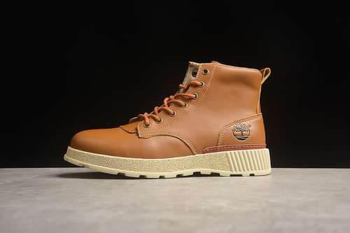 【360】[BURREN CASUAL OUTDOOR MID TOP MARTIN BOOTS BROWN]-[MAN:39-44]
