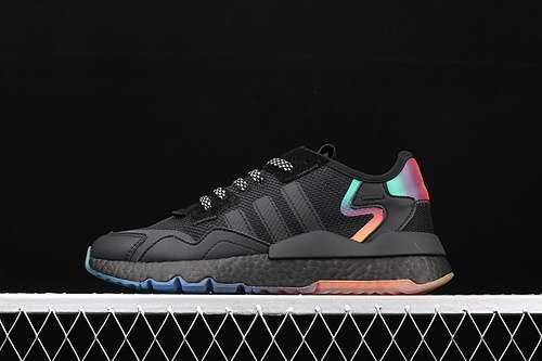 【280】[FV4545]-[NITE JOGGER SHOES CORE BLACK/CORE BLACK/CLOUD WHITE]-[WOMAN:36-39]-[MAN:40-45]