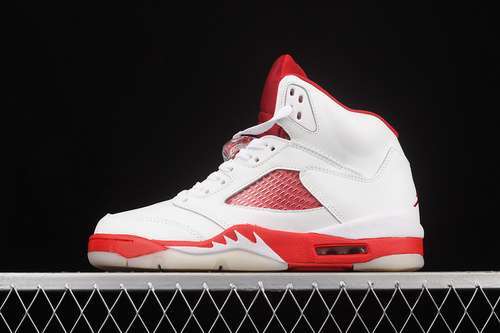 【380】[440892-106]-[AIR JORDAN 5 RETRO GS WHITE/PINK FOAM/GYM RED]-[WOMAN:36-39]-[MAN:40-46]
