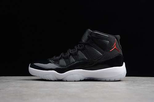 [378037-002]-[AIR JORDAN 11 RETRO 72-10 BLACK/GYM RED-WHITE-ANTHRACITE]-[MAN:40-46]-[OG00218]