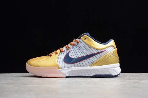 [344335-141]-[KOBE 4 SHOES WHITE/DARK OBSIDIAN-VARSITY RED-METALLIC GOLD]-[MAN:40-46]