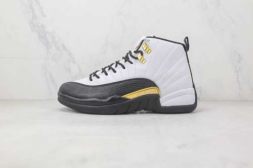 【480】[CT8013-170]-[AIR JORDAN 12 RETRO ROYALTY WHITE/BLACK/METALLIC GOLD]-[UNSIEX:36-47.5]