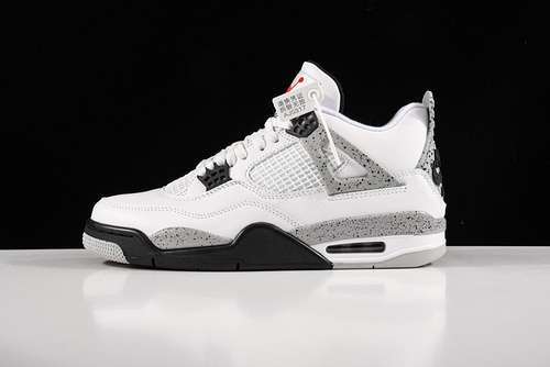 【460】[840606-192]-[AIR JORDAN 4 RETRO OG CEMENT WHITE/FIRE RED-BLACK-TECH GREY]-[MAN:40-46]