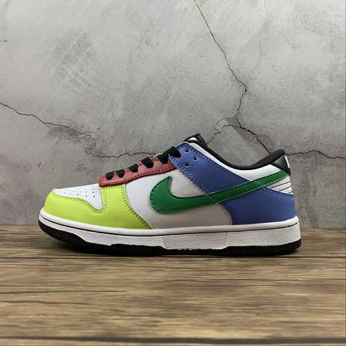 【320】[DD1503-106]-[SB DUNK LOW GREEN STRIKE/EMBER GLOW/VINTAGE YELLOW/SAPPHIRE]-[UNSIEX:36-45]