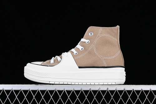 【240】[A03876C]-[CONVERSE ALL STAR CONSTRUCT WHITE/BLACK/BROWN]-[WOMAN:35-39]-[MAN:40-44]