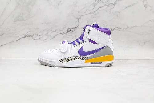 【320】[AV3922-157]-[JORDAN LEGACY 312 LAKERS WHITE/FIELD PURPLE-AMARILLO]-[WOMAN:36-39]-[MAN:40-46]