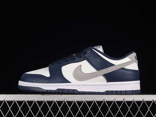【300】[FO9749-400]-[DUNK LOW MIDNIGHT NAVY WHITE/BLUE/GREY]-[WOMAN:36-39]-[MAN:40-45]