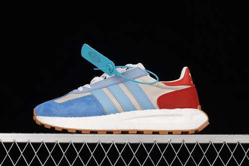 【280】[GW6061]-[RETROPY E5 SHOES CLOUD WHITE/LIGHT BLUE/RED]-[WOMAN:36-39]-[MAN:40-45]