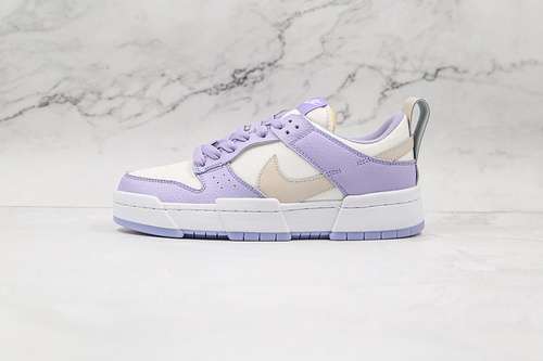 【280】[DJ3077-100]-[SB DUNK LOW DISRUPT GHOST SUMMIT WHITE/DESERT SAND/GHOST/SAIL]-[UNISEX:36-44]