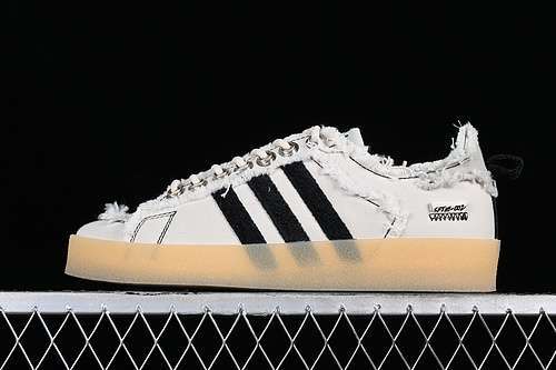 【280】[ID4818]-[SONG FOR THE MUTE ORIGINALS CAMPUS 80S WHITE/GREY/BLACK]-[WOMAN:36-39]-[MAN:40-45]