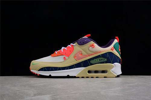 【300】[CZ9078-784]-[AIR MAX 90 MOUNTAINEERING TEAM GOLD/COASTAL BLUE/CAMELLIA/TOTAL ORANGE]