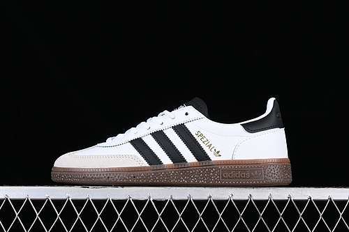 【240】[IE3403]-[ADIDAS HANDBALL SPEZIAL BLACK/BROWN/WHITE]-[WOMAN:35-39]-[MAN:40-45]