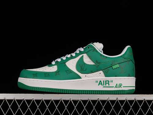 【420】[L3308-3]-[AIR FORCE 1 LOW 07 X L*V WHITE/GREEN/BLACK]-[WOMAN:36-39]-[MAN:40-46]