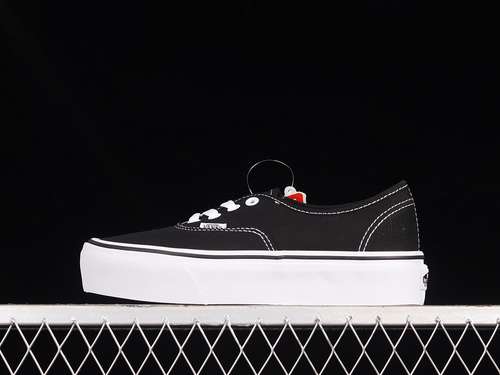 【220】[VN0A3AV8BLK]-[AUTHENTIC PLATFORM 2.0 SHOES BLACK/BLACK/WHITE]-[WOMAN:35-39]-[MAN:40-44]
