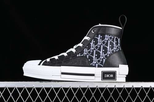 【560】[DI*OR B23 OBLIQUE TOP SNEAKERS WHITE/GREY/BLACK]-[MAN:39-46]