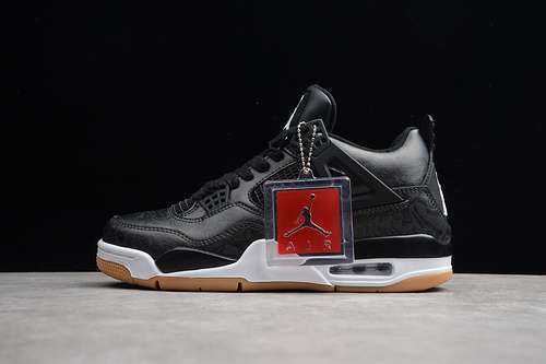 [101-99-110]-[CI1184-001]-[AIR JORDAN 4 RETRO SE BLACK/WHITE-GUM LIGHT BROWN]-[MAN:40-46]