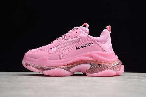 【620】[ECBL000427]-[BA*LEN*CIAGA TRIPLE S DADSHOE PINK/BLACK/PINK]-[UNISEX:35-46]
