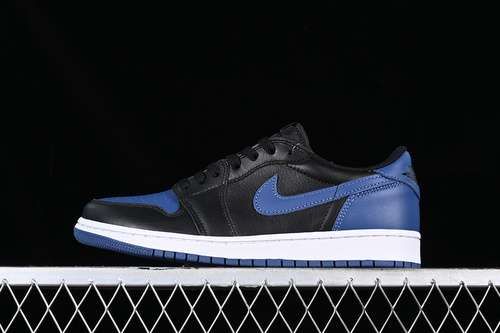 【360】[CZ0775-041]-[AIR JORDAN 1 LOW OG WHITE/BLACK/BLUE]-[MAN:40-47.5]