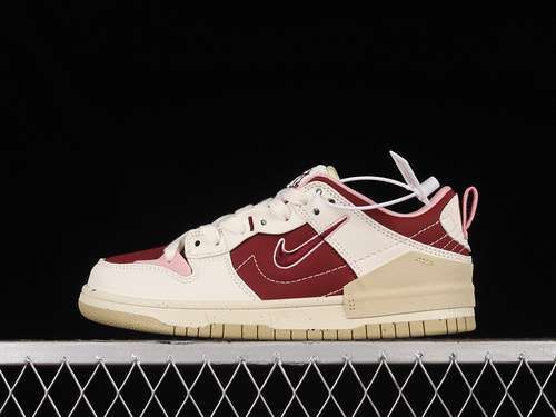 【270】[FD4617-667]-[DUNK LOW DISRUPT 2 VALENTINE S DAY TEAM RED/TEAM RED/CASHMERE]-[WOMAN:36-39]