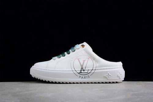 【480】[L*V STELLAR SNEAKERS WHITE/WHITE/GREEN]-[WOMAN:35-40]