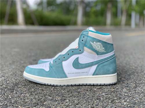 【600】[555088-311]-[AIR JORDAN 1 RETRO HIGH TURBO GREEN/SAIL-WHITE]-[UNISEX:36-46]