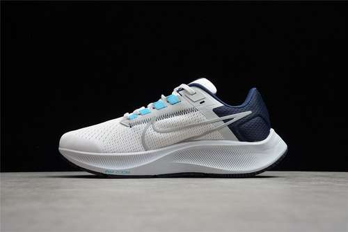【280】[CW7356-101]-[AIR ZOOM PEGASUS 38 WHITE/PURE PLATINUM/MIDNIGHT NAVY/WOLF GREY]-[UNISEX:36-45]