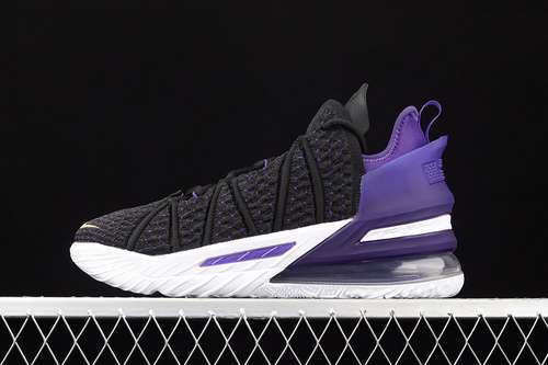 【300】[CQ9284-004]-[LEBRON 18 EP LAKERS BLACK/METALLIC GOLD/COURT PURPLE/WHITE]-[MAN:39-46]