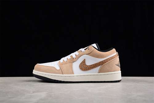 【280】[DZ4130-201]-[AIR JORDAN 1 LOW WHITE/YELLOW/BLACK]-[WOMAN:36-39]-[MAN:40-46]