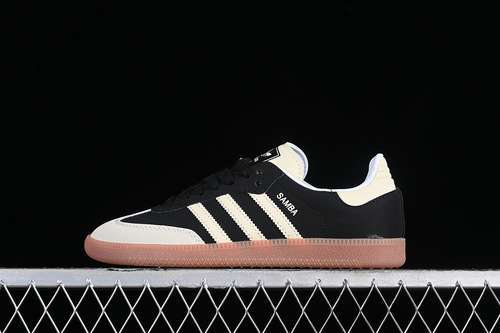 【230】[IE5836]-[SAMBA OG CORE BLACK/WONDER WHITE/SILVER METALLIC]-[WOMAN:35-39]-[MAN:40-45]