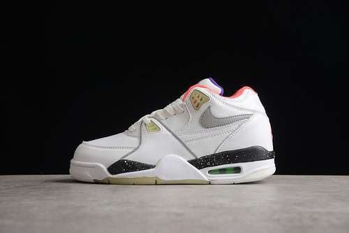 【320】[CW2616-101]-[AIR FLIGHT 89 PLANET OF HOOPS WHITE/BLACK/ORANGE]-[WOMAN:36-39]-[MAN:40-45]