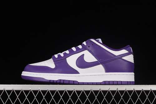 【330】[DD1391-104]-[DUNK LOW CHAMPIONSHIP PURPLE WHITE/COURT PURPLE]-[WOMAN:36-39]-[MAN:40-47.5]