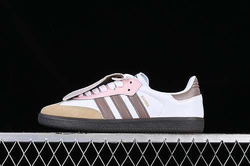 【230】[IG1025]-[SAMBA VEGAN WHITE/PINK/BROWN/BLACK]-[WOMAN:36-39]-[MAN:40-45]