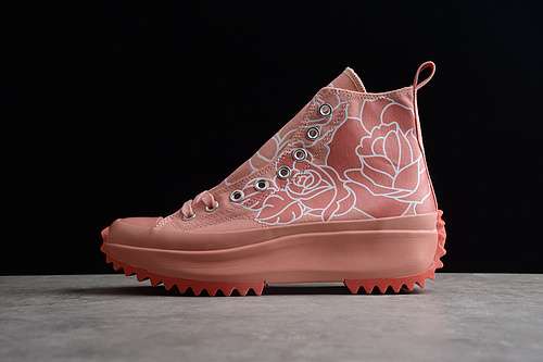 【280】[571877CW]-[RUN STAR HIKE HIGH TOP PINK/PINK/PINK]-[WOMAN:35-40]
