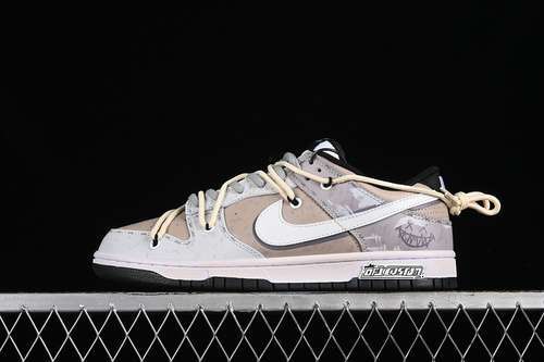 【380】[DD1391-100]-[DUNK LOW SB JOKER WHITE/GREY/BLACK/BROWN]-[WOMAN:36-39]-[MAN:40-46]