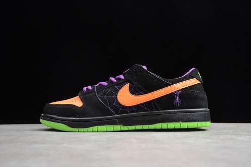 [BQ6817-006]-[SB DUNK LOW NIGHT OF MISCHIEF BLACK/ORANGE/COURT PURPLE]-[UNISEX:36-45]
