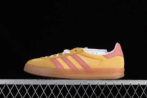 【280】[IE2959]-[ORIGINALS GAZELLE INDOOR SEMI SPARK/WONDER CLAY/CLOUD WHITE]-[UNISEX:35.5-45]
