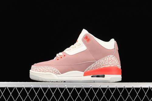 【320】[CK9246-600]-[AIR JORDAN 3 RETRO SAIL/RUST PINK/WHITE/CRIMSON]-[WOMAN:36-39]-[MAN:40-45]