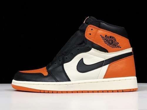 【520】[555088-005]-[AIR JORDAN 1 RETRO HIGH SHATTERED BACKBOARD BLACK/STARFISH]-[MAN:40.5-46]