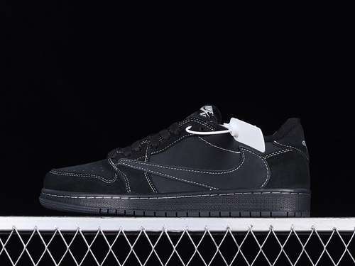 【360】[DM7866-001]-[TRAVIS SCOTT X AIR JORDAN 1 LOW OG BLACK/BLACK/PHANTOM]-[UNSIEX:36-47.5]