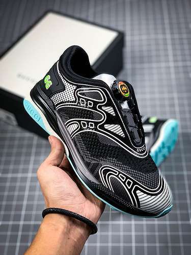 【680】[GU*CCI 20SS BLACK/GREY/BLUE]-[WOMAN:35-39]-[MAN:40-44]